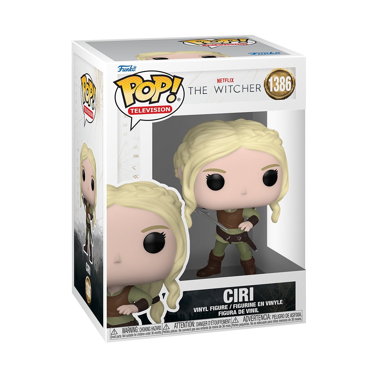 Funko POP TV: Witcher S2- Ciri(SZN 3) - FK74245 - expresní doprava