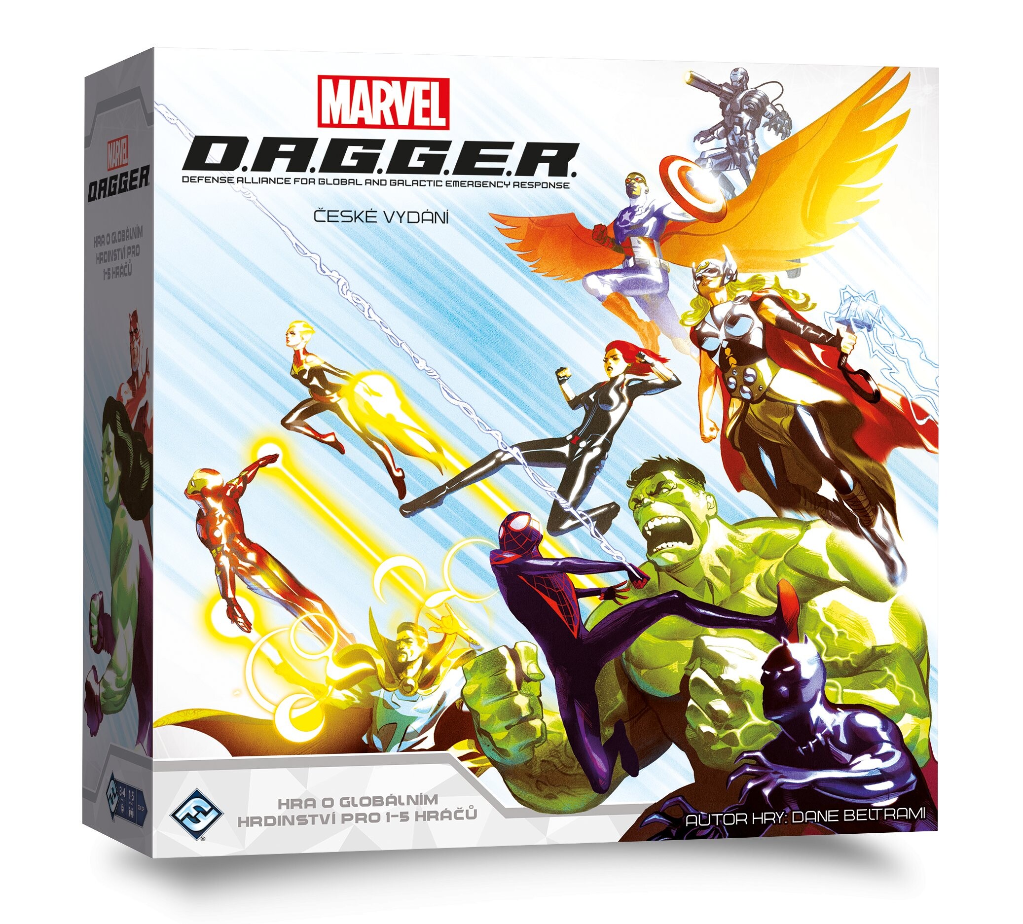 Fantasy Flight Games Marvel D.A.G.G.E.R. - české vydání - FMD01CZ - expresní doprava