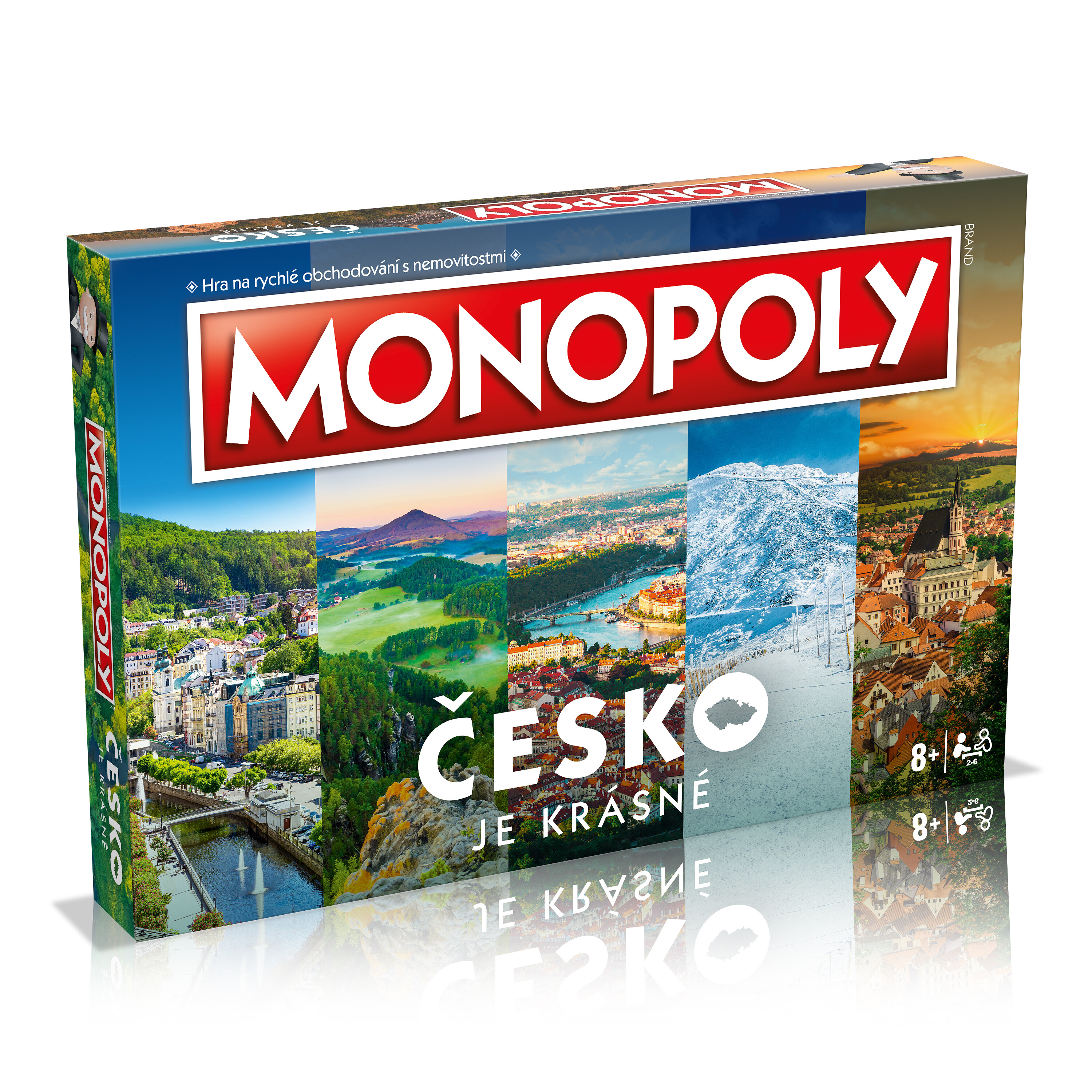 Winning Moves MONOPOLY Česko je krásné - W025396 - expresní doprava