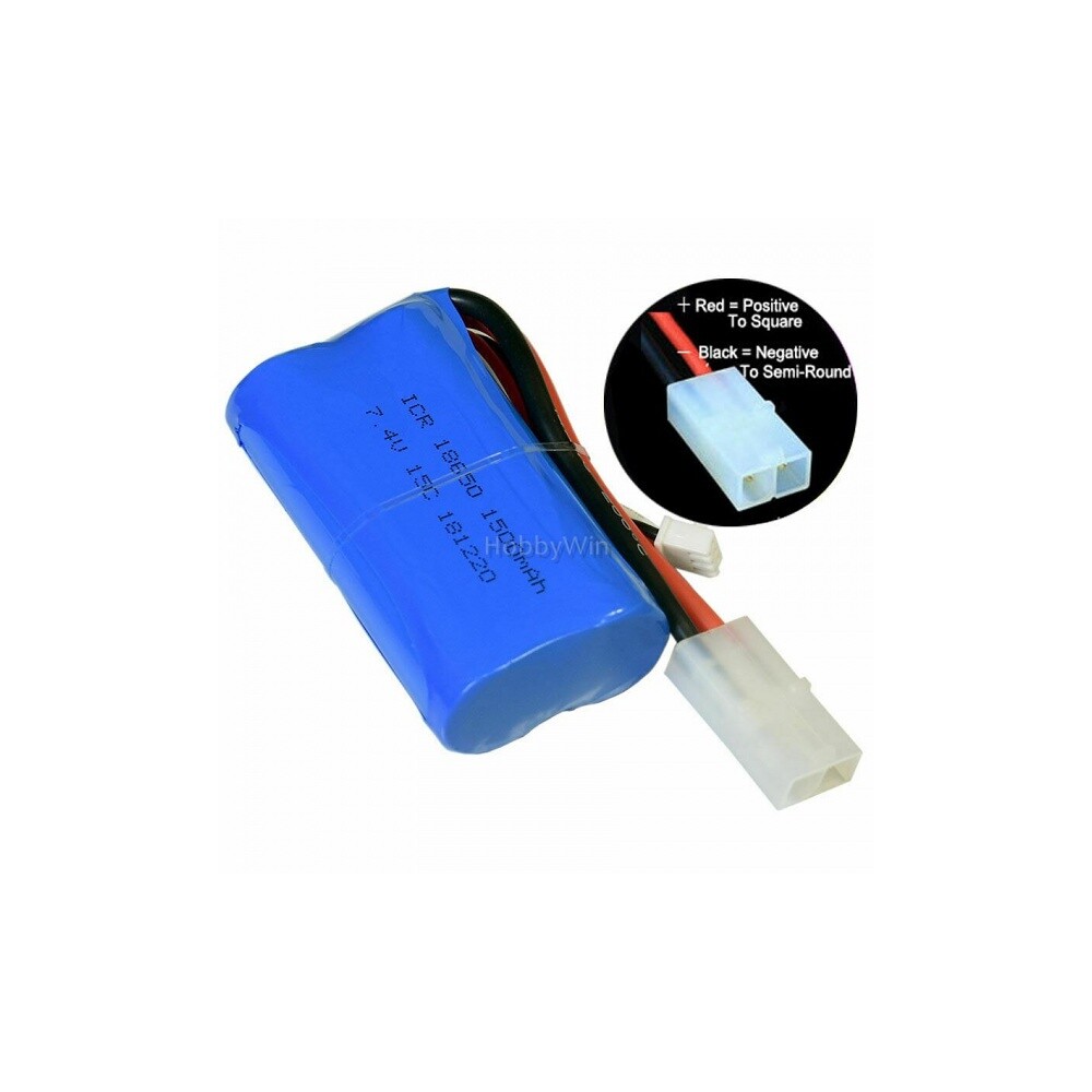 HengTai Aku 7,4V/1500mAh Tamiya pro HT3827 - 93672 - expresní doprava