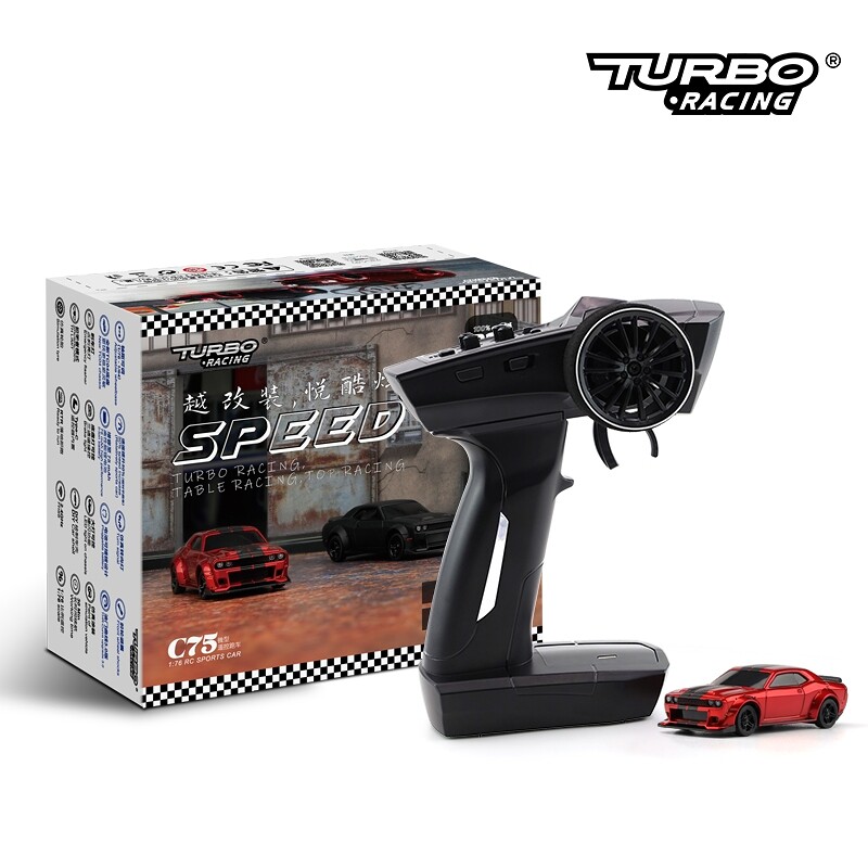 TURBO RACING 1/76 C75 RC Sports Car RTR (červená) - TB-C75-RD - expresní doprava