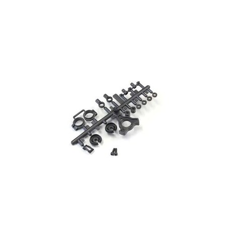 Shock Plastic Parts Set Kyosho Optima - Black