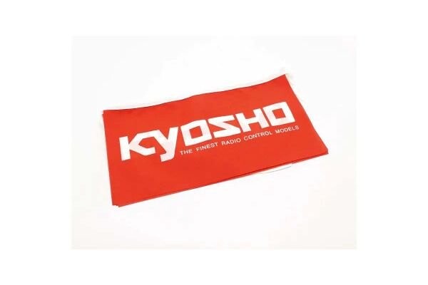 10 Kyosho Flags Banner (400x1800mm) Polyester - K.87010 - expresní doprava