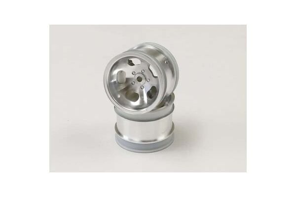 Front Wheel Satin Chromed 1.7 palcov (2) Kyosho Beetle 2014 K.SCH004SCB