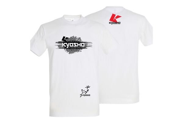 Kyosho T-Shirt K23 White - 3XL - K.88028-3XL - expresní doprava