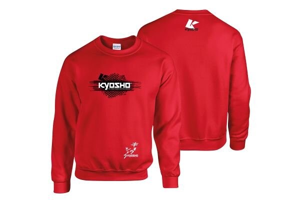 Kyosho Sweatshirt K23 Red - 3XL - K.88029-3XL - expresní doprava