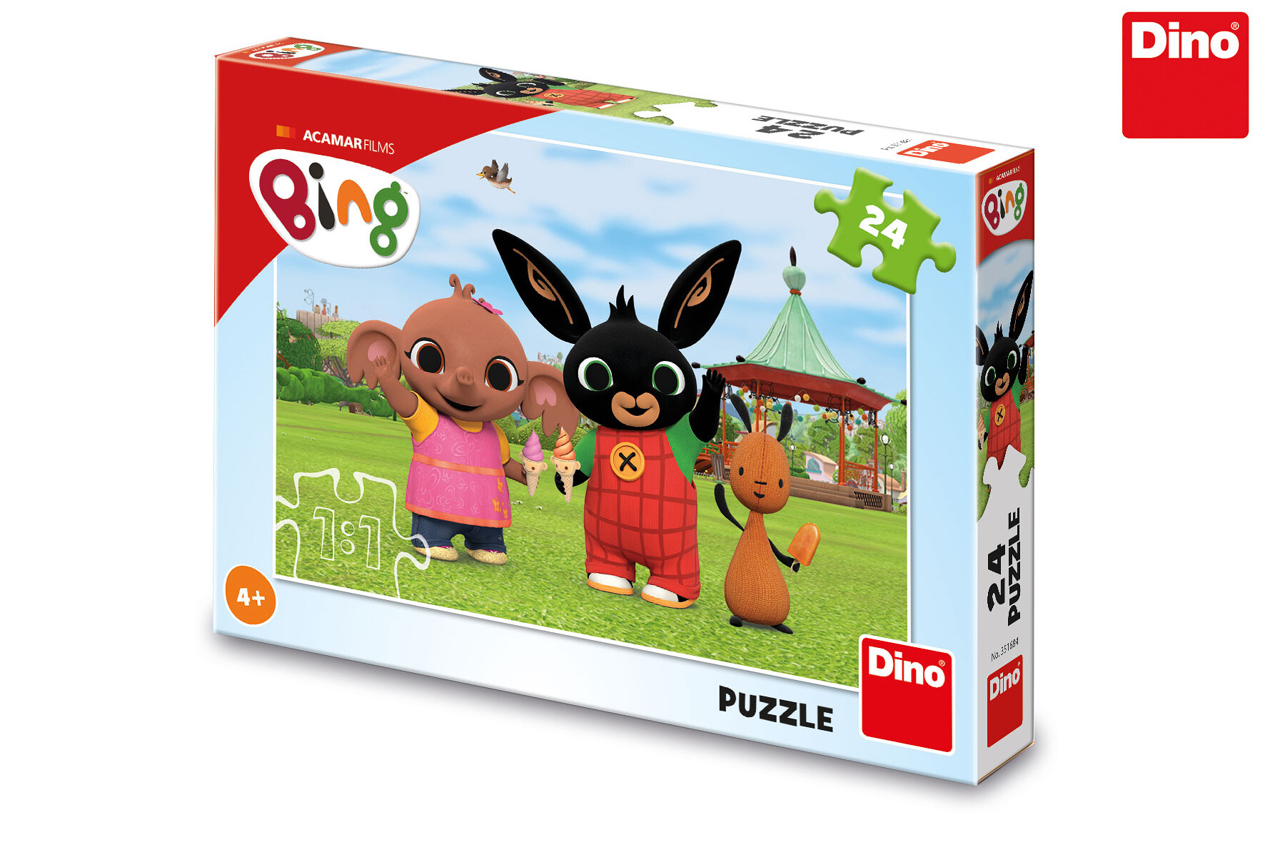 Dino BING NA ZMRZLINĚ 24 Puzzle - W028218 - expresní doprava