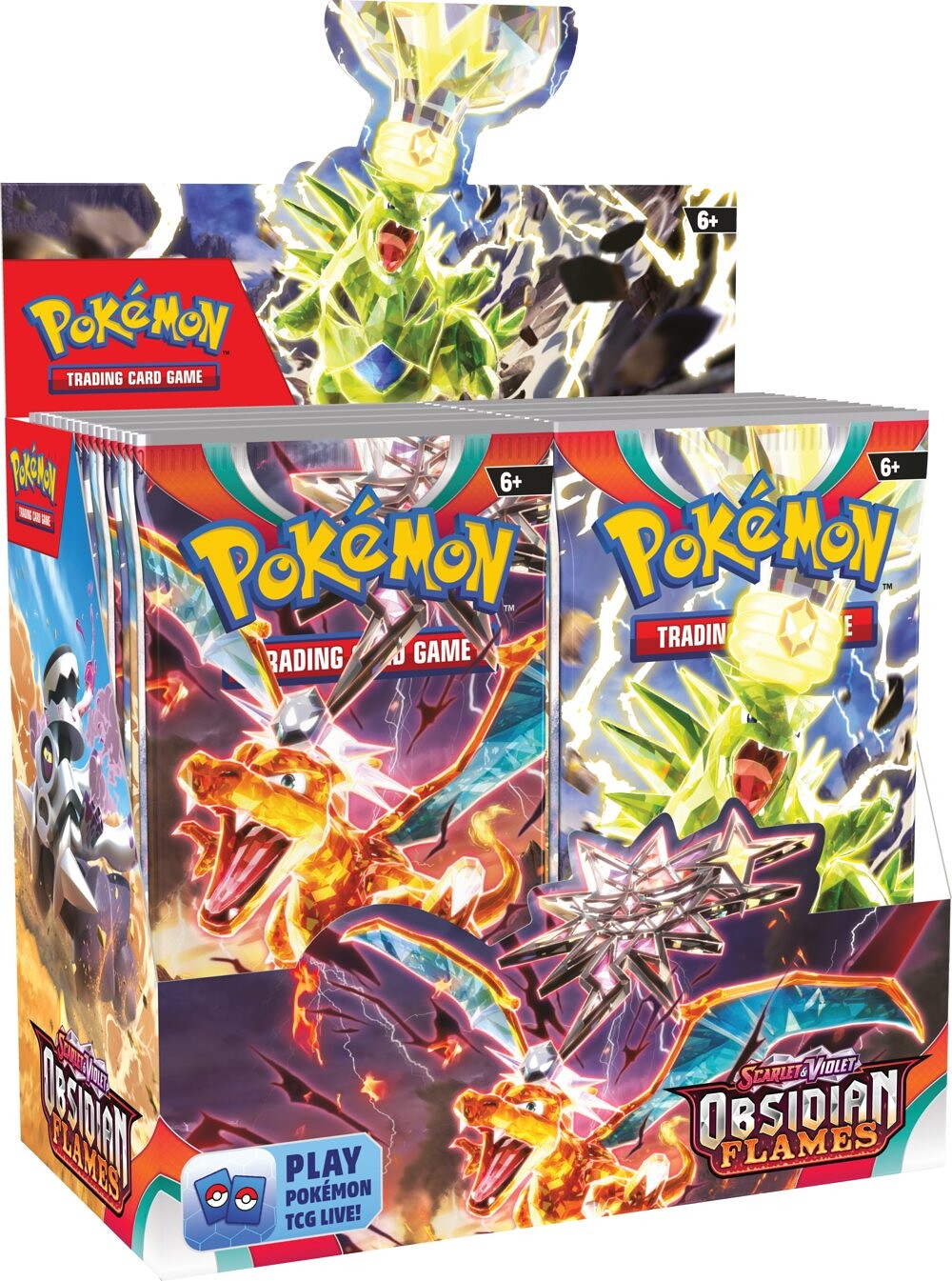 Pokémon Company Pokémon TCG: SV03 Obsidian Flames - Booster - PCI85374 - expresní doprava