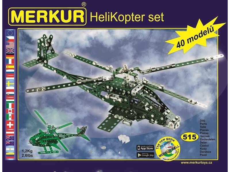 Merkur sada helikoptér - MER3376 - expresní doprava