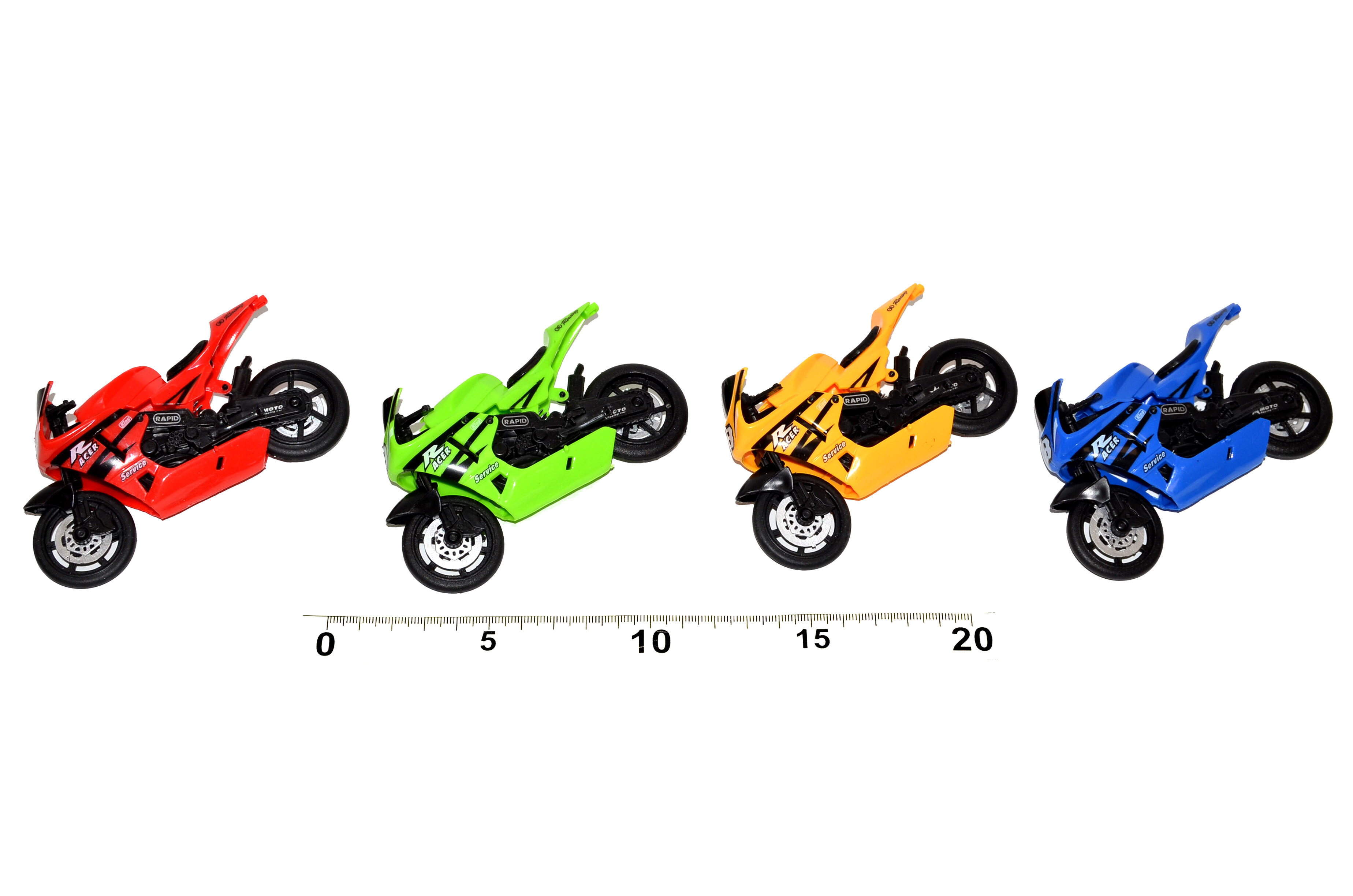 Motorka závodná 11 cm [W110964]