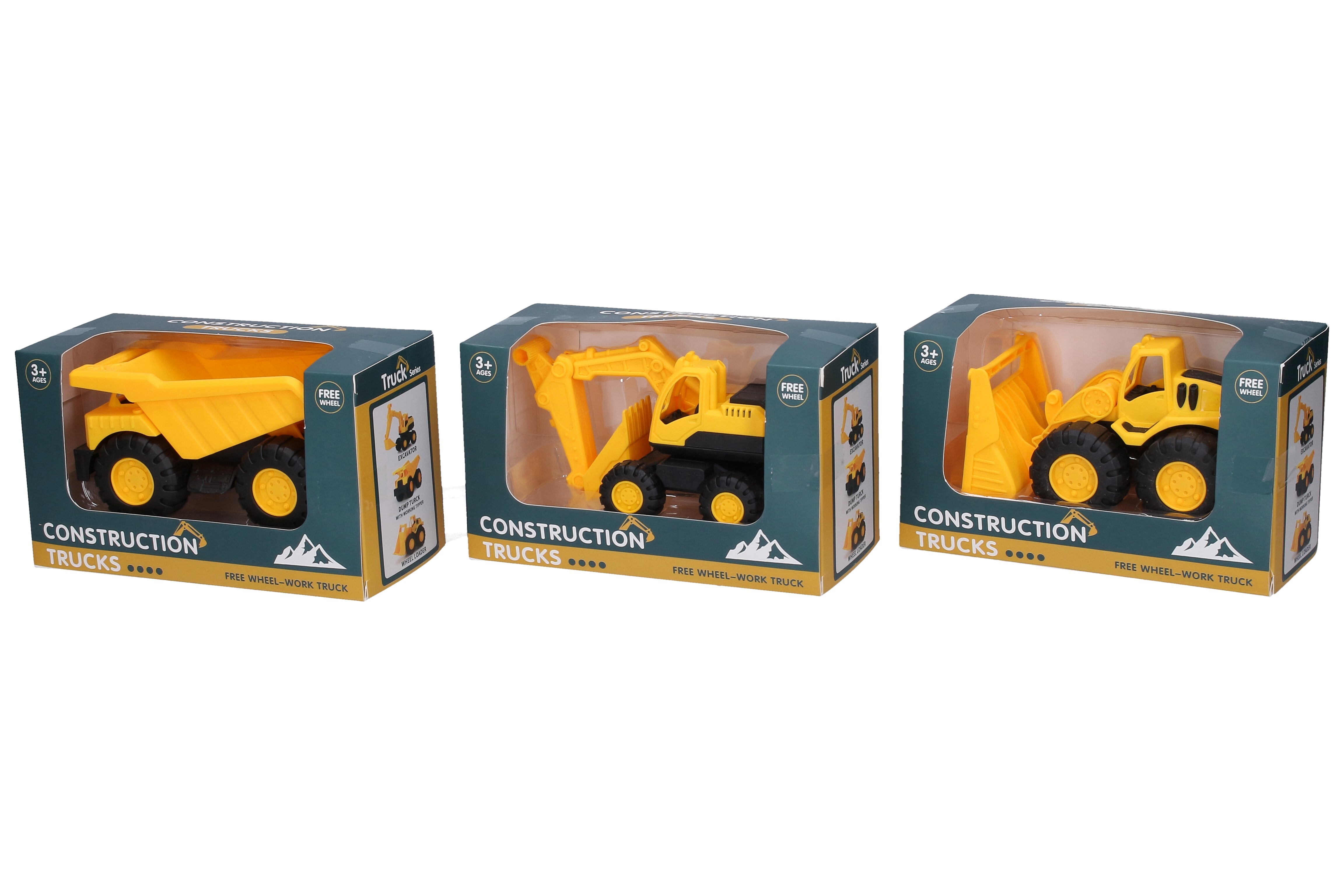 Wiky Vehicles Auto stavební stroj 12 cm - W029031 - expresní doprava