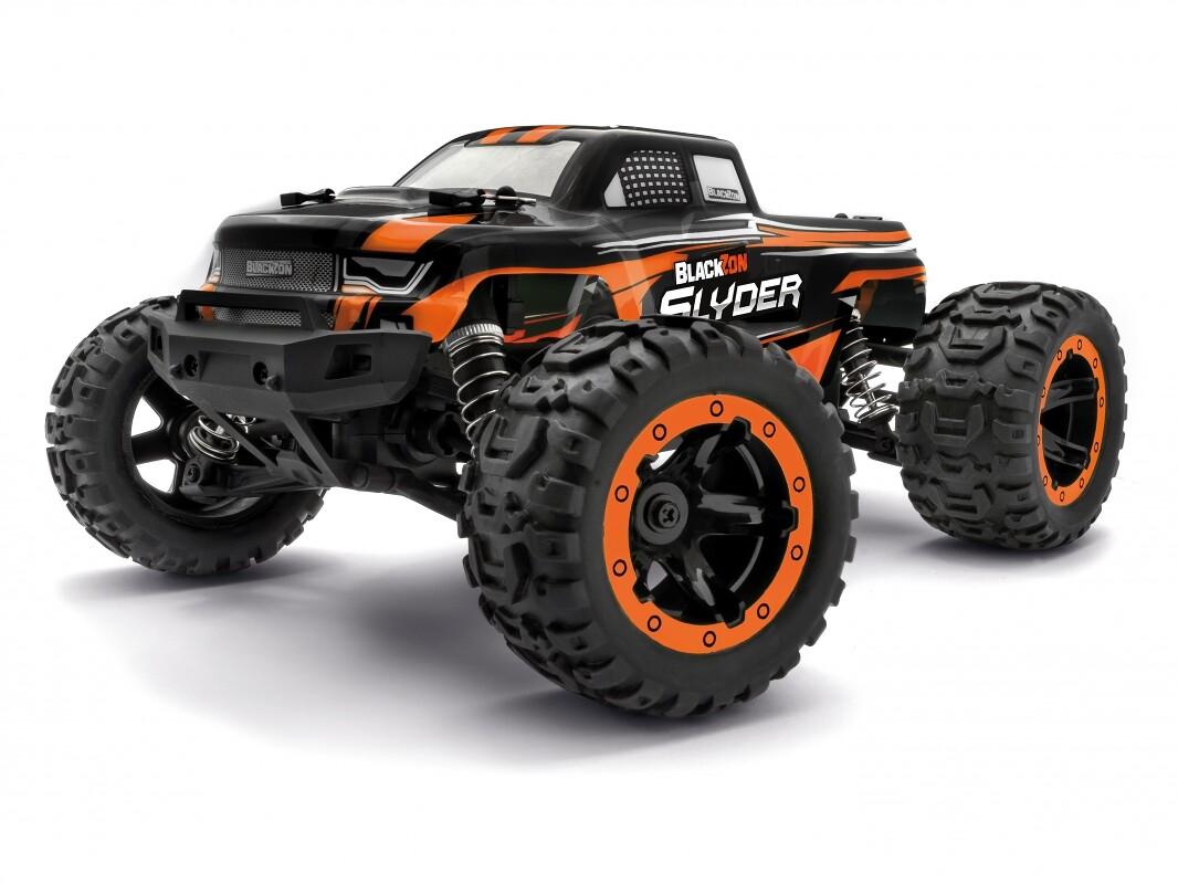 BlackZon Slyder MT Monster Truck 1/16 RTR - Oranžový - HPI540099 - expresní doprava