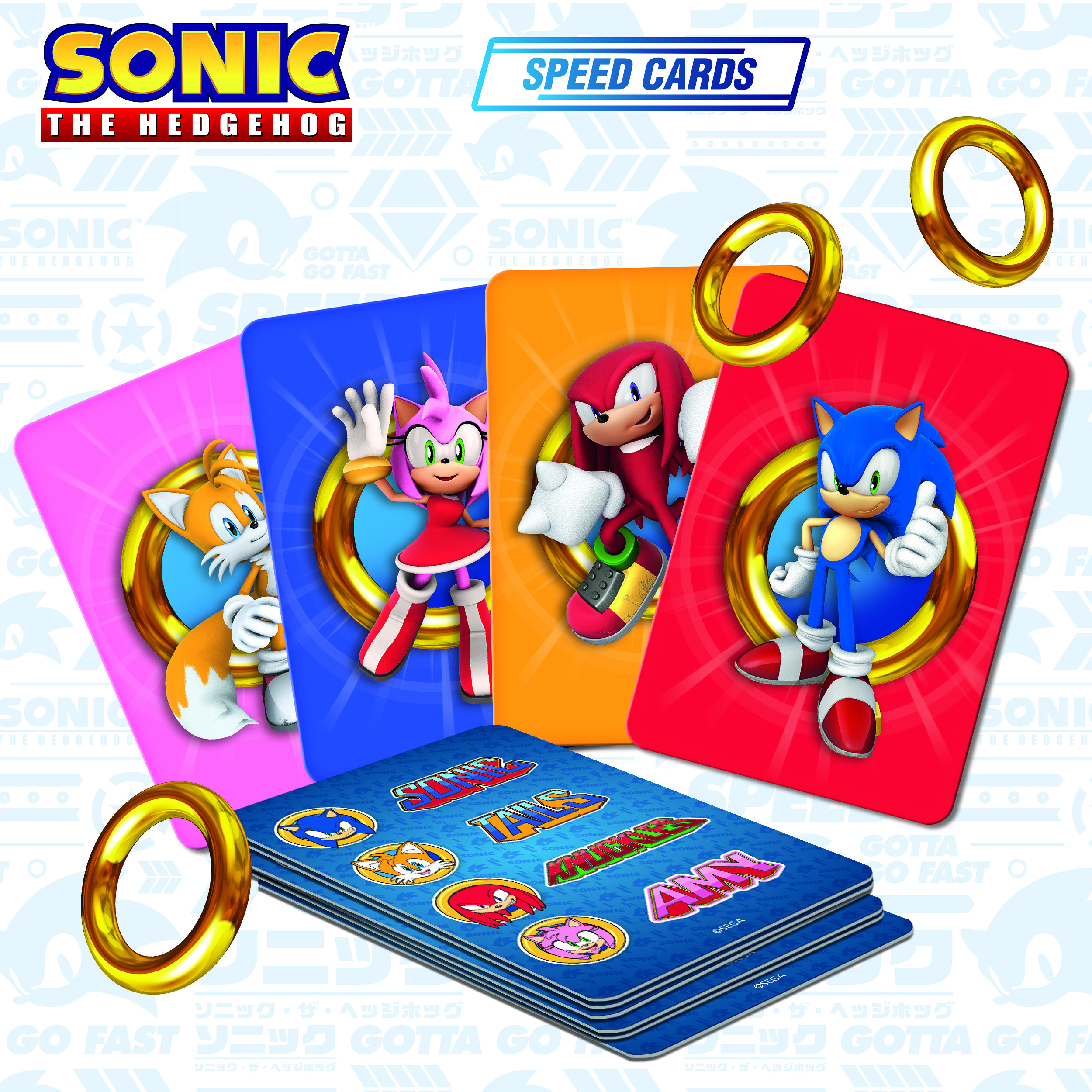 Lisciani Sonic Speed Card kartová hra 2-4 hráči [W031042]