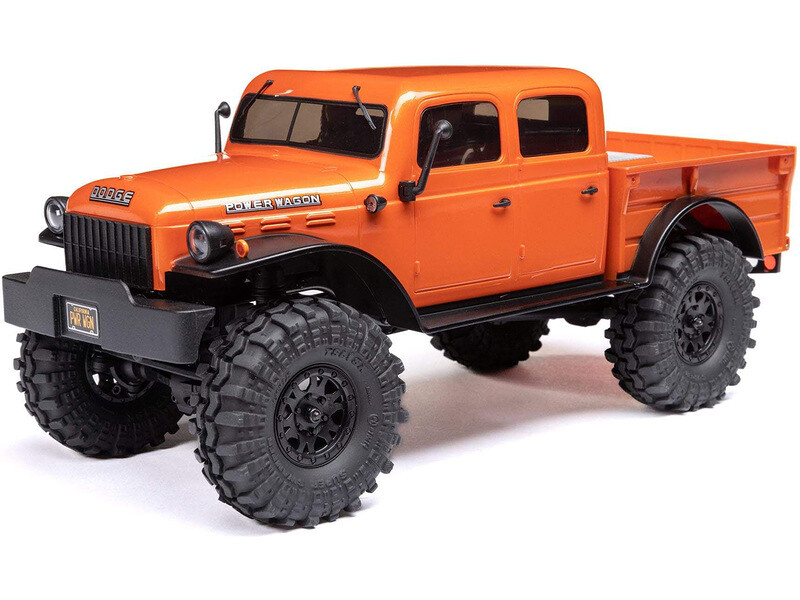 Axial SCX24 Dodge Power Wagon 1940 1:24 4WD oranžový - AXI00007T1 - expresní doprava