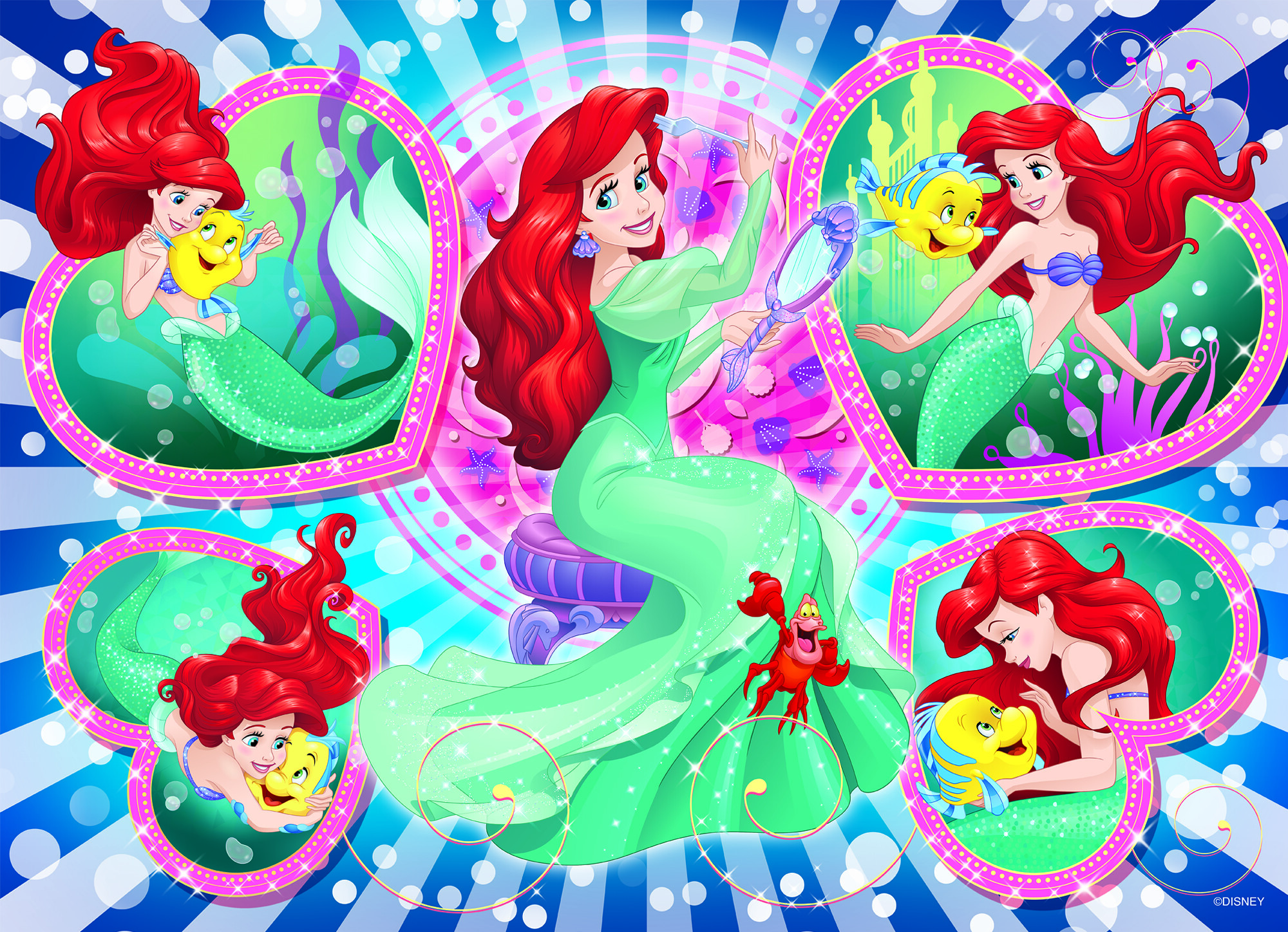 Lisciani Ariel ECO puzzle oboustranné 60 - W031014 - expresní doprava