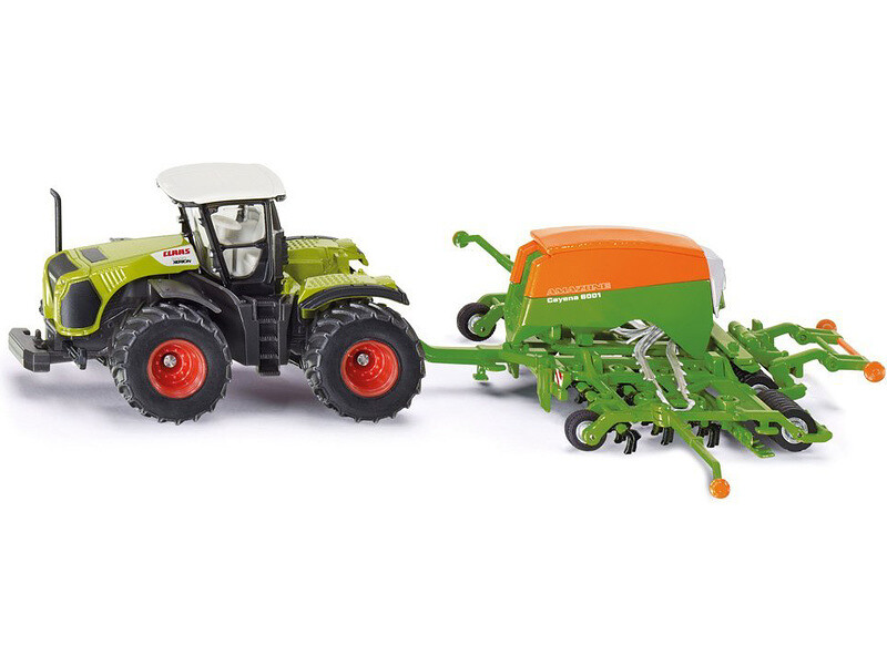 SIKU Farmer - Traktor se secím přívěsem 1:87 - SI-1826 - expresní doprava