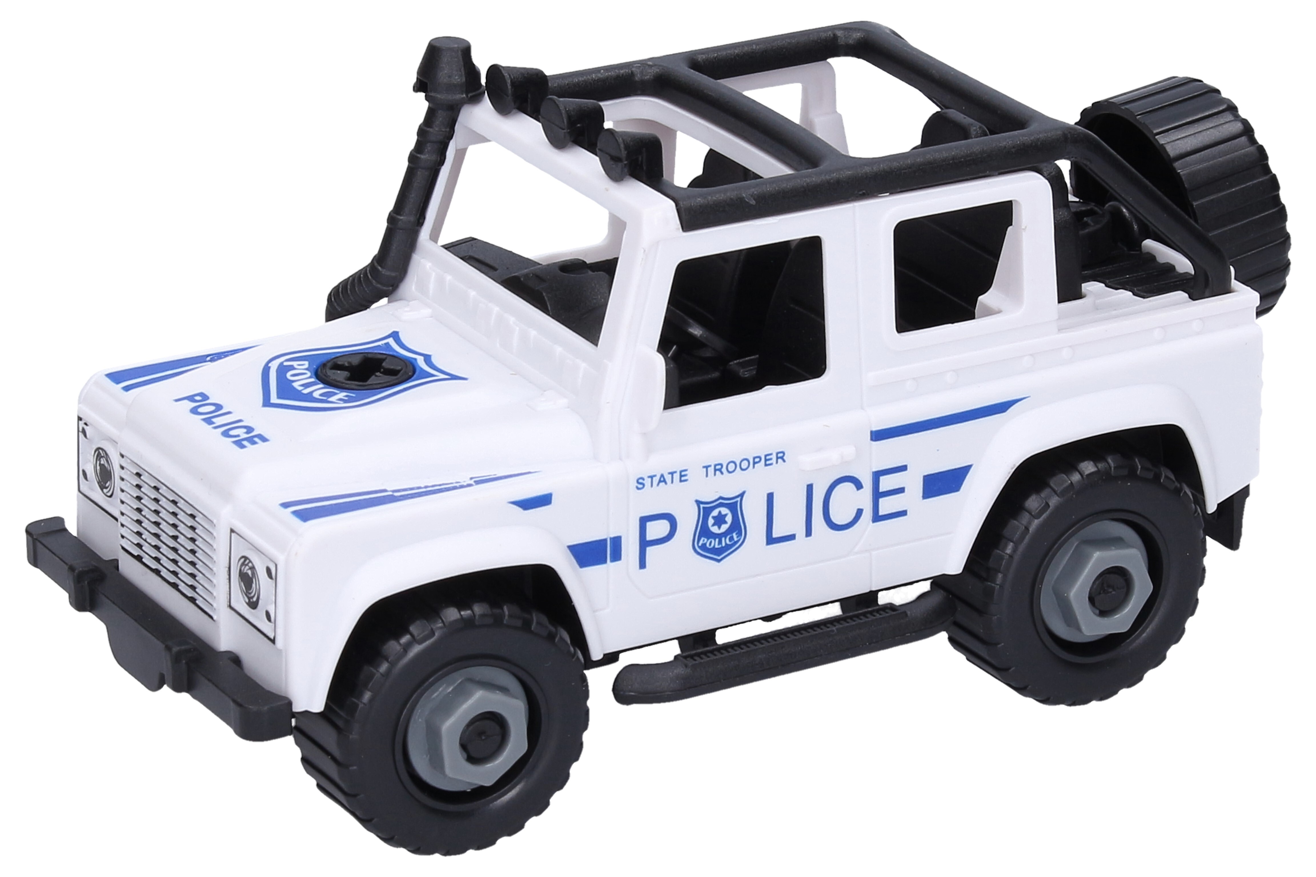 Wiky Vehicles Auto džíp policie šroubovací 17,5 cm - W029201 - expresní doprava