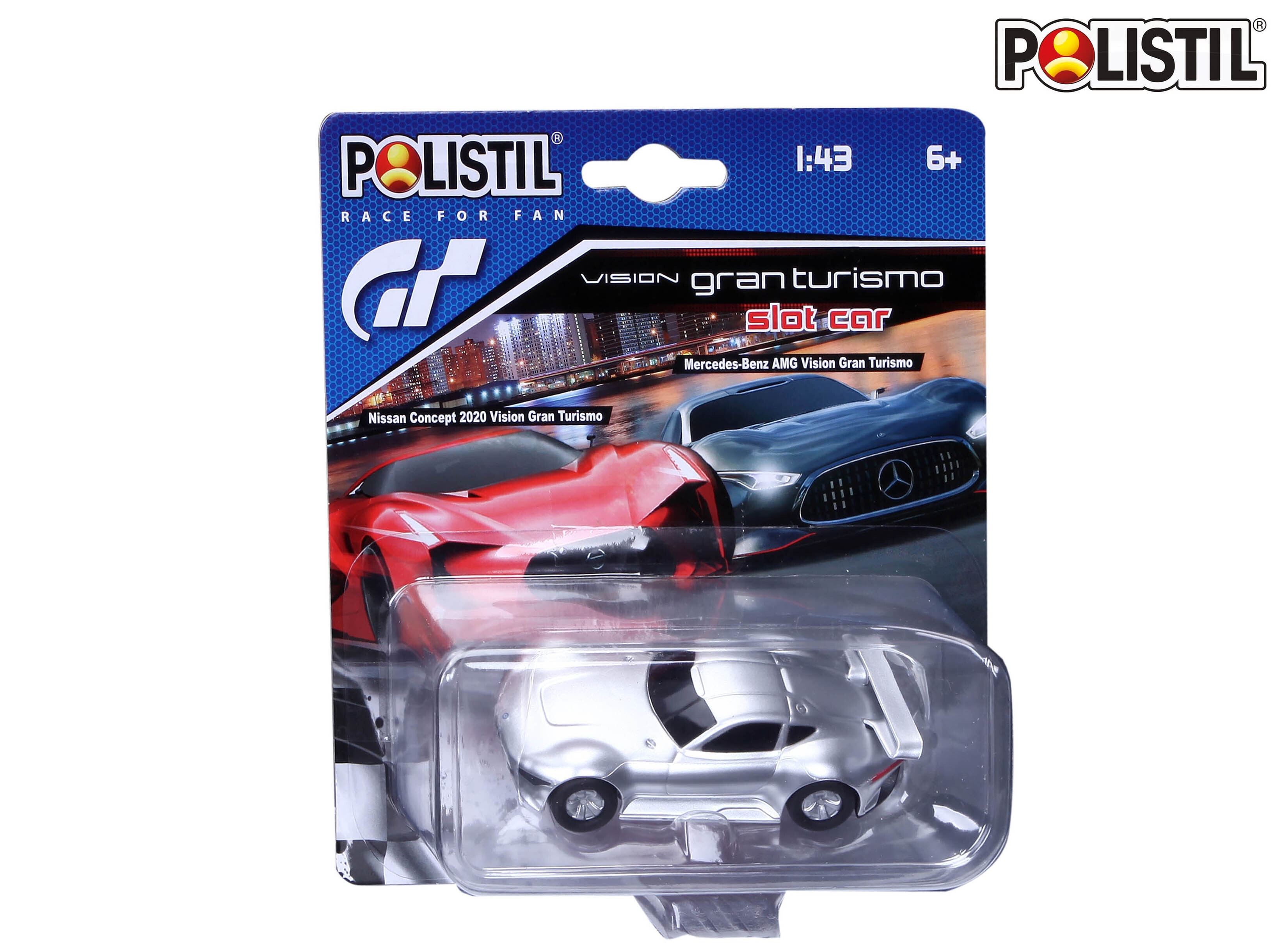 Polistil Auto k autodráze Polistil 96087 Vision Gran Turismo/ Mercedes-Benz AMG - W013720 - expresní doprava