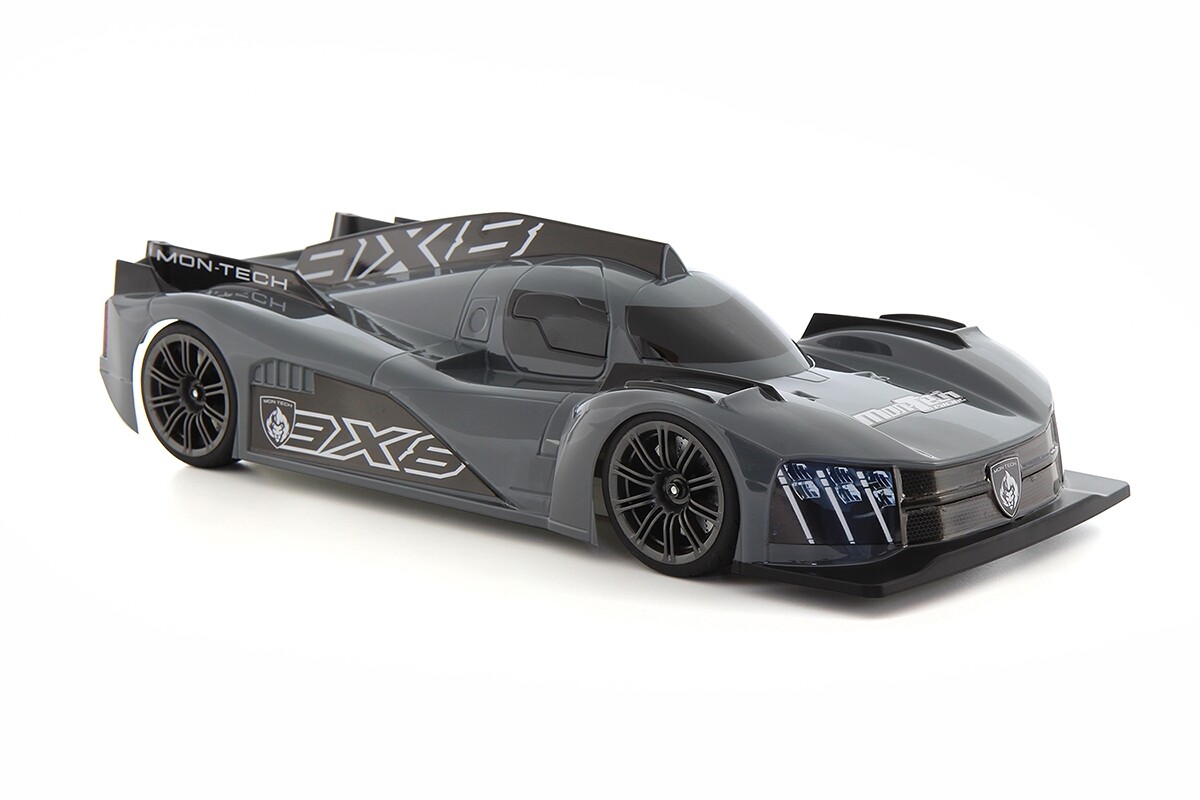 Karoserie čirá Mon-Tech Racing P9X8 Le Mans Hypercar 190mm - MON023-006 - expresní doprava