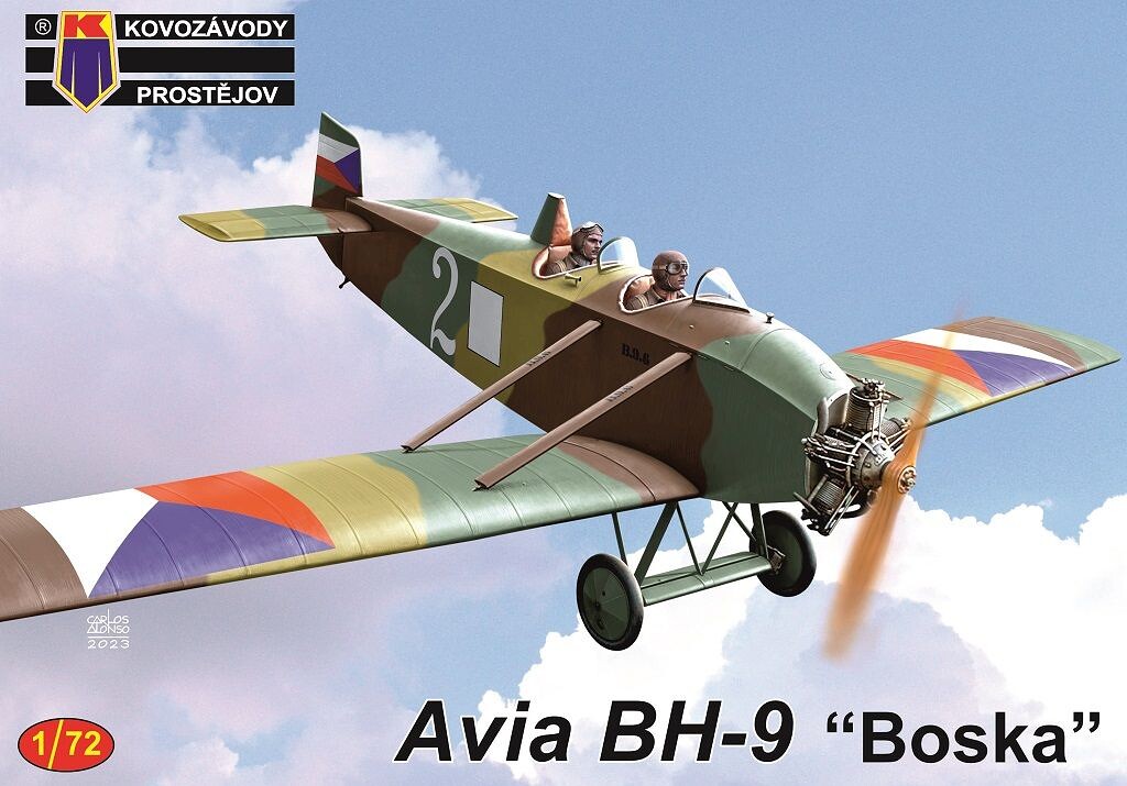 1:72 Kovozávody KPM414 Avia BH-9 "Boska" - 141/KPM414 - expresní doprava