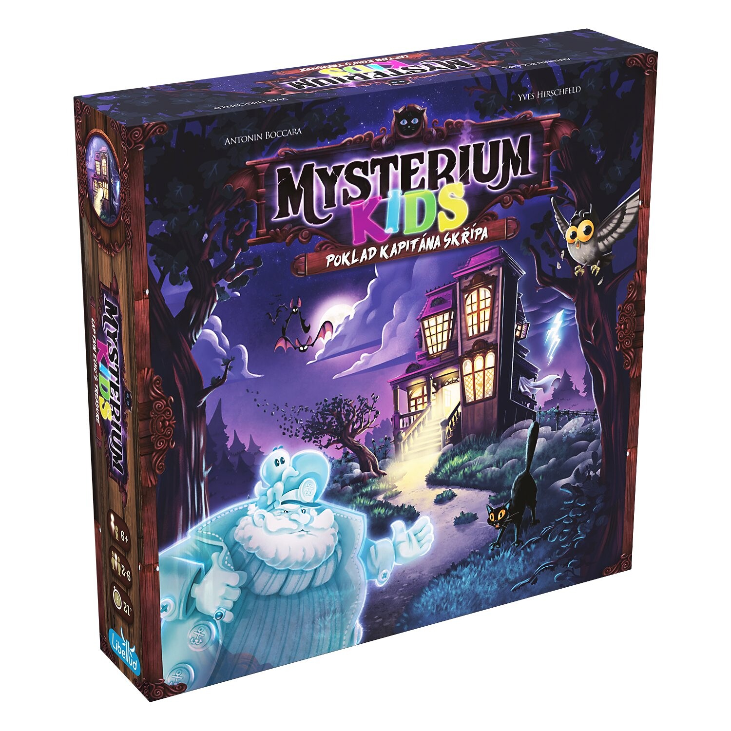 Libellud Mysterium Kids: Poklad kapitána Skřípa - ASLIBMYSTKID01CSSK - expresní doprava