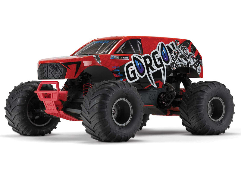 Arrma Gorgon 1:10 Smart RTR červená - ARA3230ST2 - expresní doprava