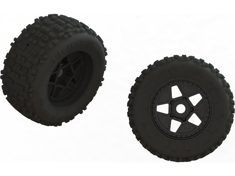 Arrma kolo s pneu dBoots Back-Flip Big Block MT (2) - ARA550111 - expresní doprava