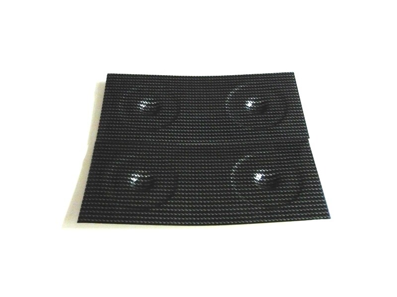 XCEED Wheel disk Polycarbonat carbon 1/10 (4) - XCD-103076 - expresní doprava