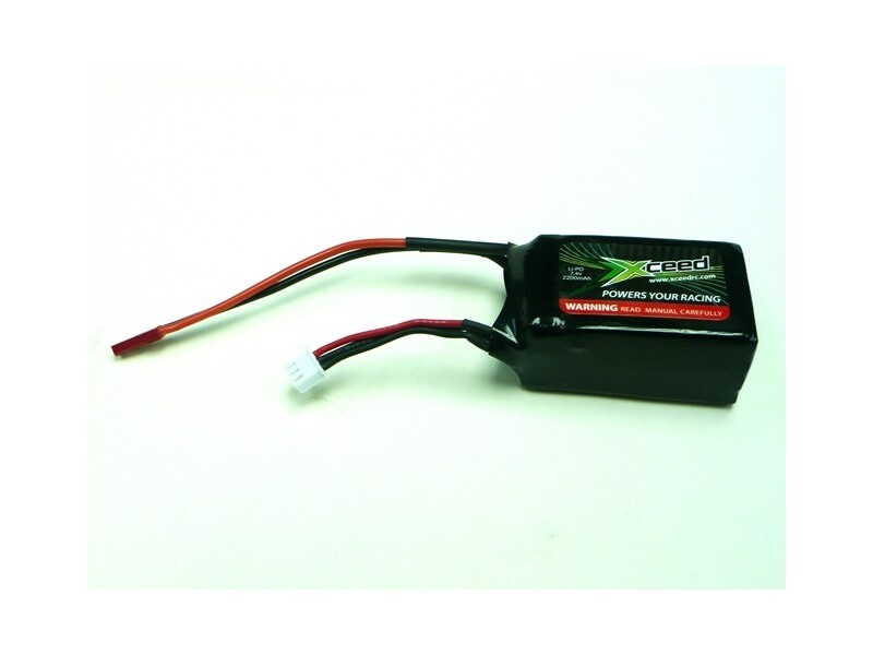 Lipo hump pack 2220 mAh 7.4V XCD-105116