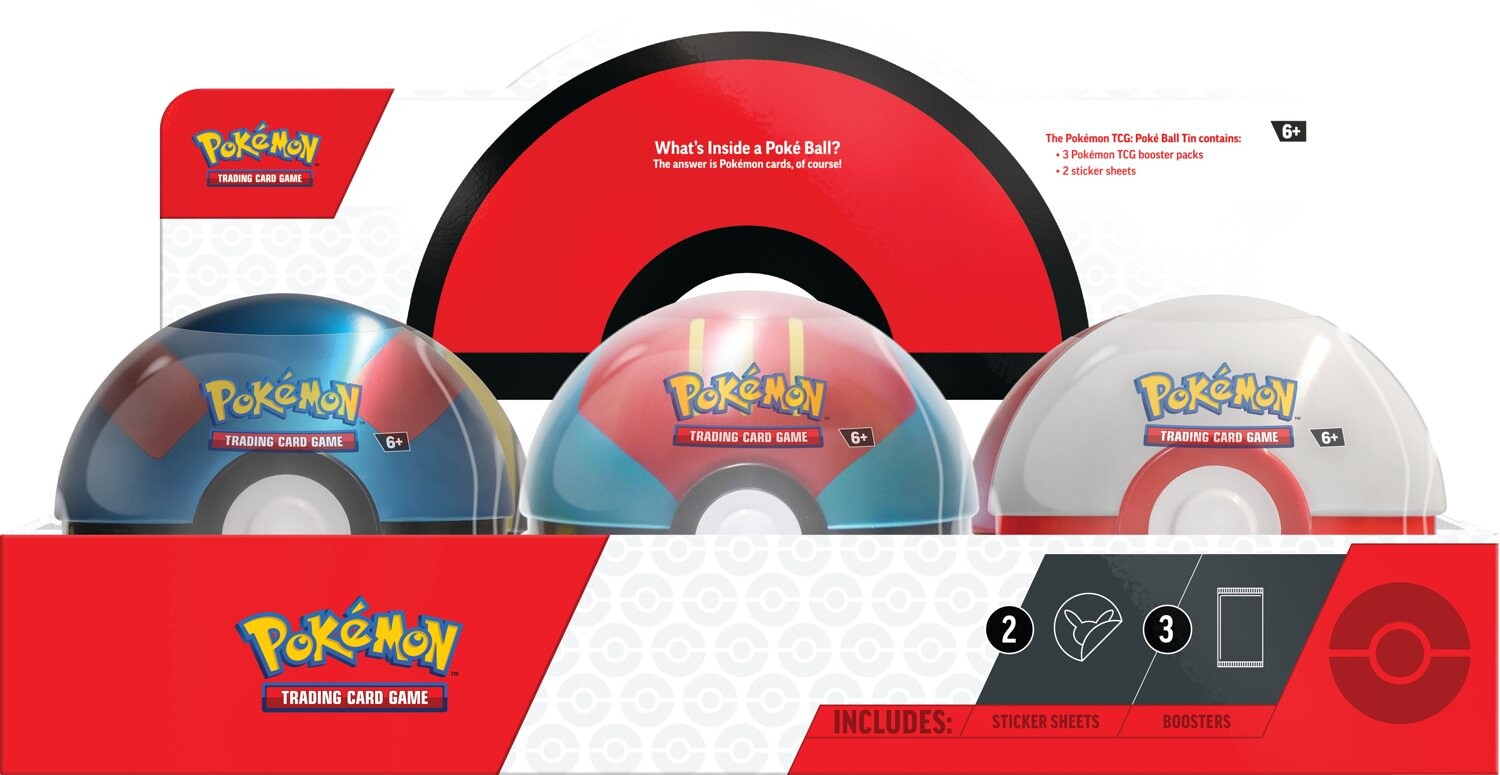 Pokémon Company Pokémon TCG: September Pokeball Tin - PCI85275 - expresní doprava