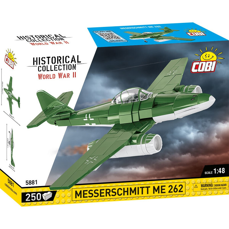 COBI II WW Messerschmitt ME 262, 1:48, 250 k - COBI-5881 - expresní doprava