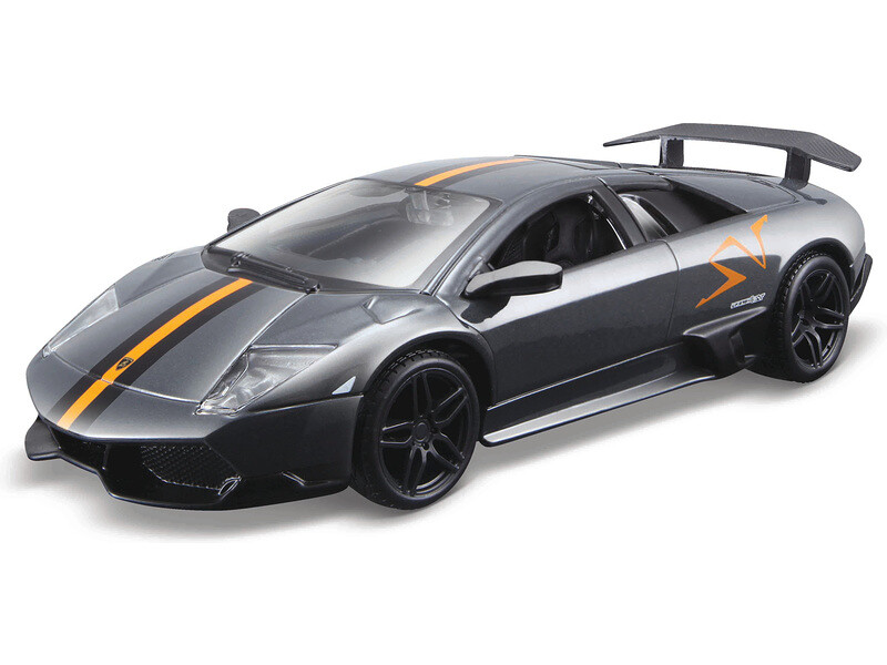 Bburago Lamborghini Murcielago LP 670-4 SV 1:32 šedá matná - BB18-43052G - expresní doprava