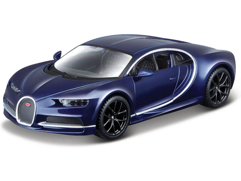 Bburago Bugatti Chiron 1:32 modrá - BB18-43060 - expresní doprava