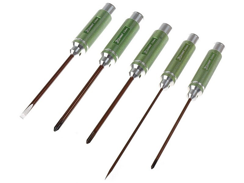 XCEED Phillips screwdriver set 3.5 5.0 & 5.8 x 120mm + flat head screwdriver set 3.0 & 5.0 - (5) - XCD-106353 - expresní doprava