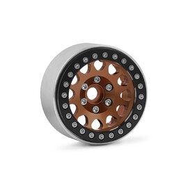 1.9'' Aluminum beadlock discs for 1/10 crawler/expedition bronze - 2 pcs