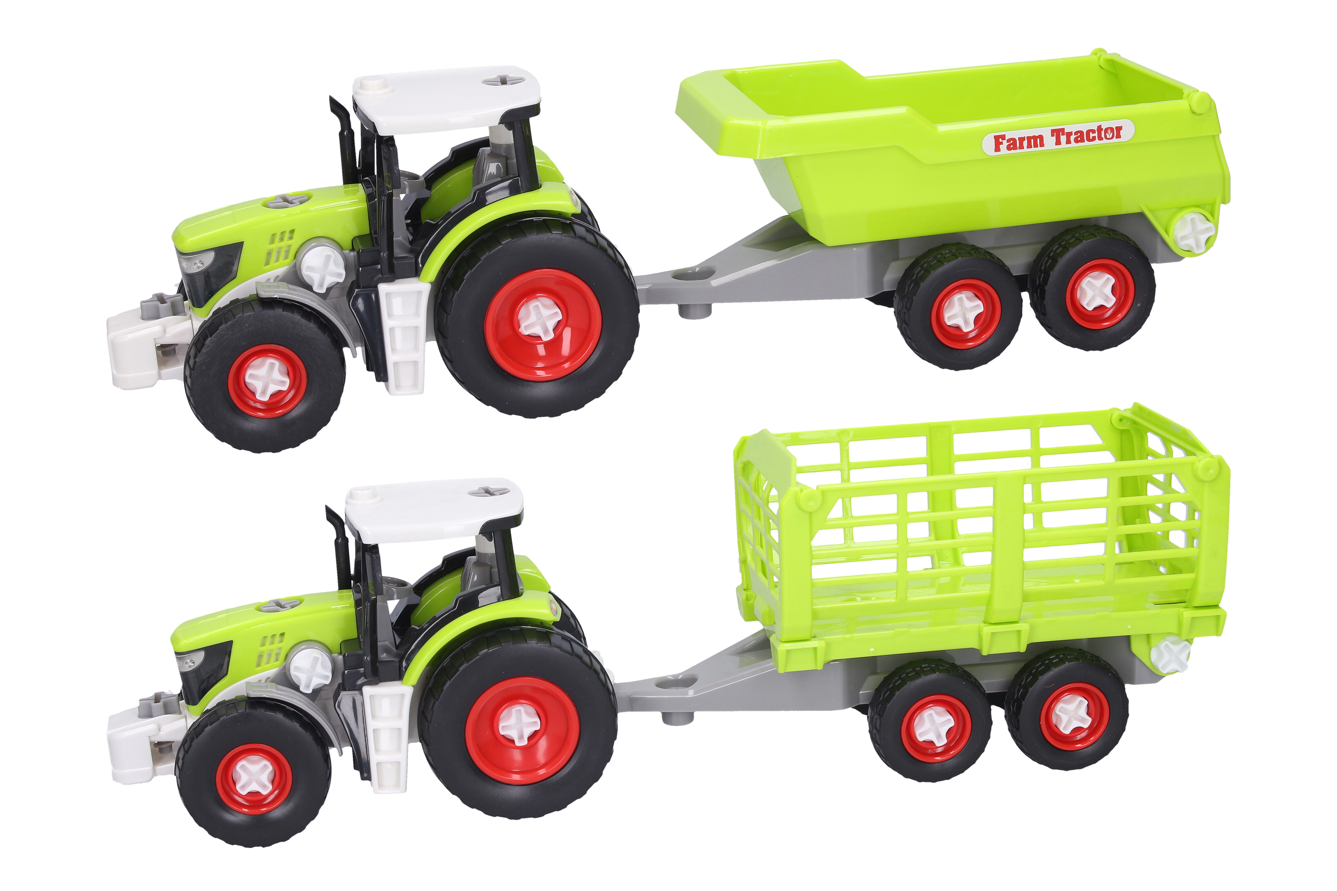 Wiky Vehicles Traktor s vlečkou šroubovací 45 cm - W006507 - expresní doprava