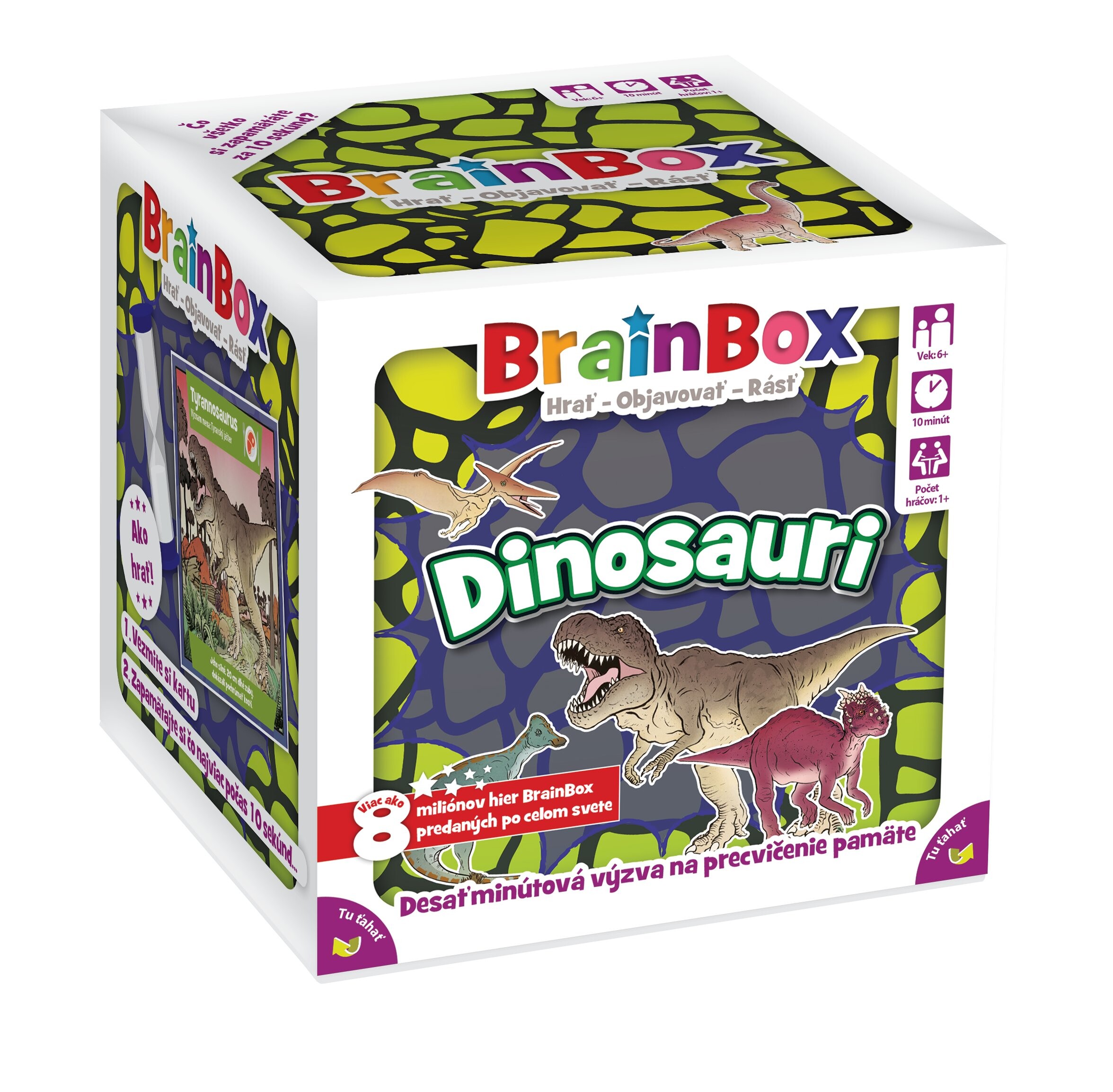 Bezzerwizzer BrainBox - dinosaury SK - ASBRBN11SK - expresní doprava