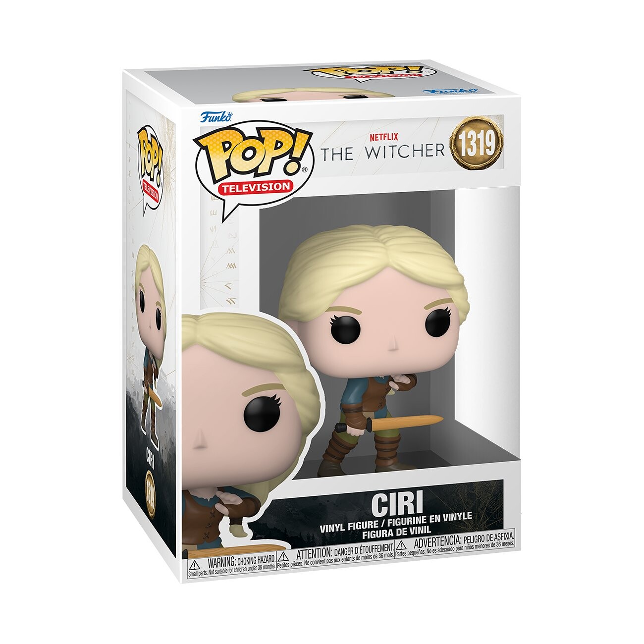 Funko POP TV: Witcher S2- Ciri w/sword - FK67423 - expresní doprava