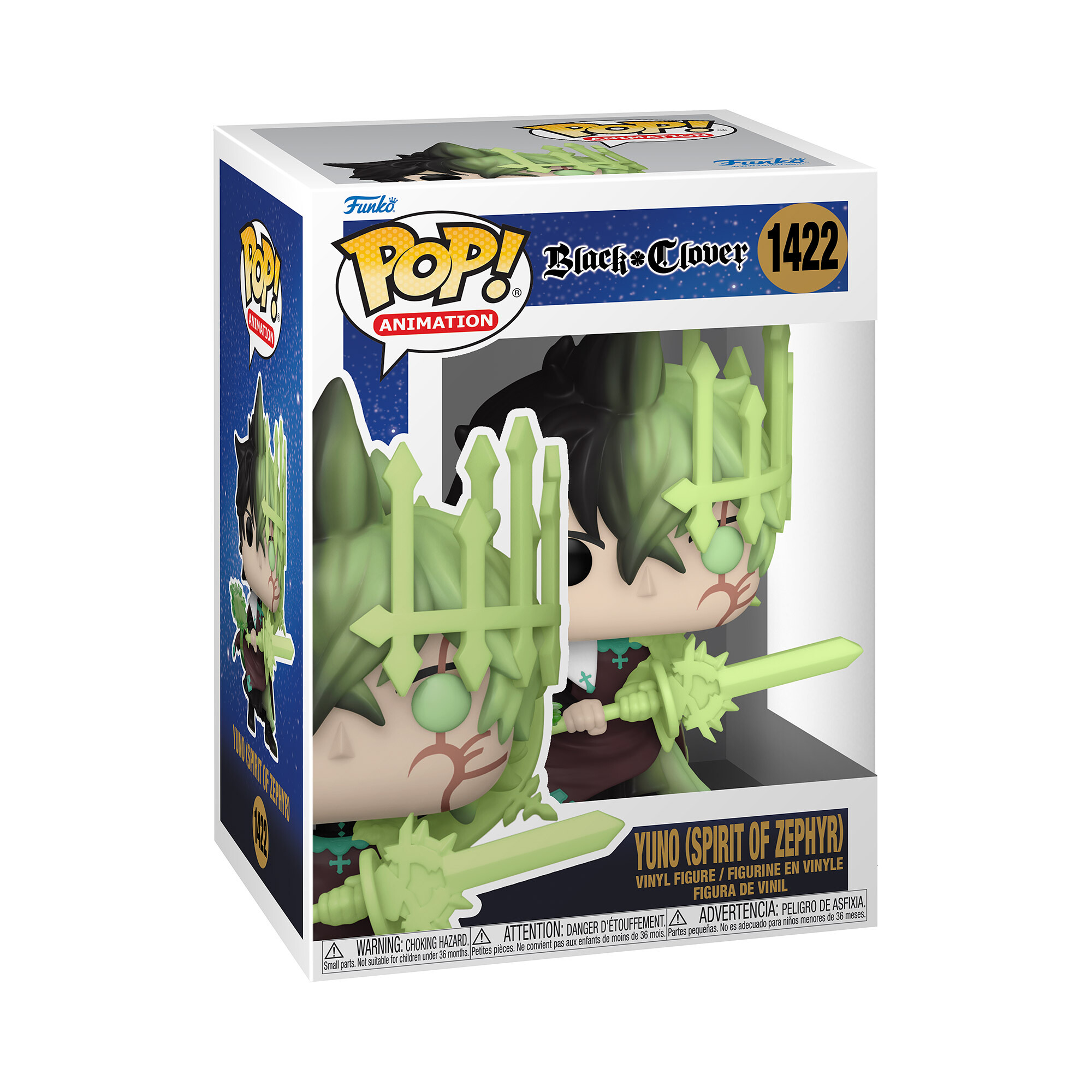 Funko POP Animation: Black Clover- Yuno(Zephyr) - FK70571 - expresní doprava