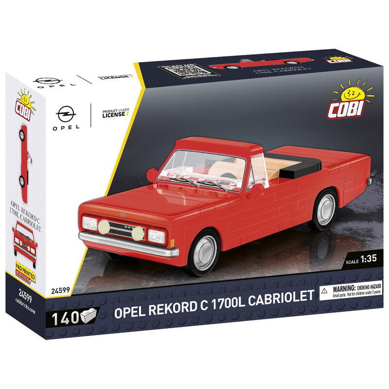 COBI Opel Rekord C 1700 kabriolet, 1:35, 140 k [COBI-24599]