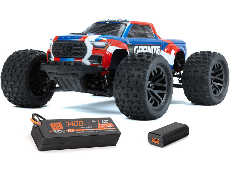 Arrma Granite Grom 1:18 4WD Smart RTR modrá - ARA2102T1 - expresní doprava