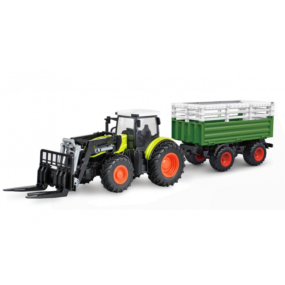 AMEWI Trade e.K. Amewi RC Traktor s XL příslušenstvím 1:24, světla, zvuk - 22641 - expresní doprava