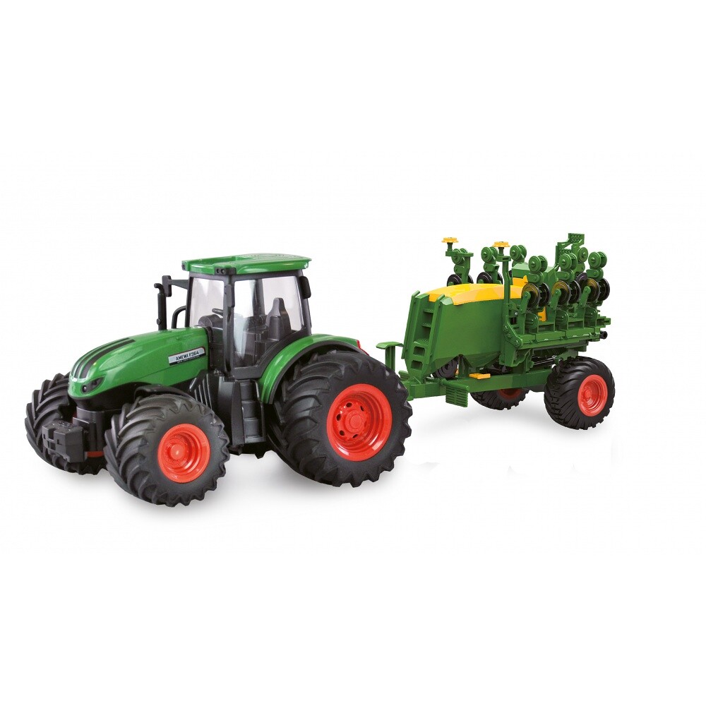 AMEWI Trade e.K. Amewi RC Traktor 2,4 Ghz se sečkou, světla, zvuk 1:24 RTR sada - 22638 - expresní doprava