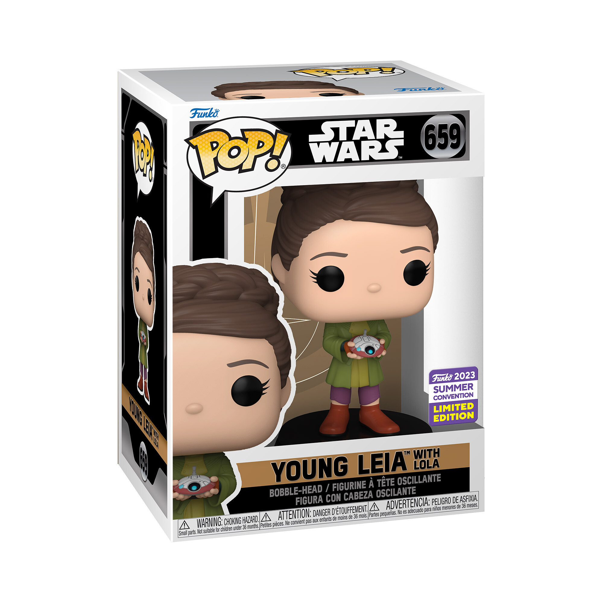 Funko POP Vinyl: Star Wars Obi-Wan - Young Leia w Lola - FK71741 - expresní doprava