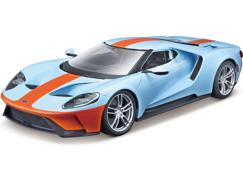 Maisto Ford GT 2017 1:18 modro-oranžová - MA-31384BU - expresní doprava