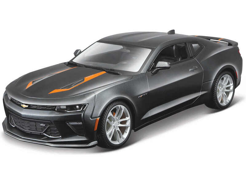 Maisto Chevrolet Camaro 2017 50. výročí 1:18 šedá metalíza - MA-31385 - expresní doprava