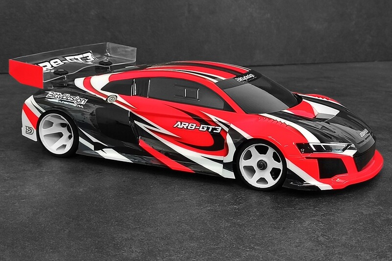 Bittydesign Karoserie čirá AR8-GT3 pro GT 1/12 - BDGT12-R8 - expresní doprava