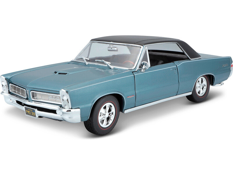 Maisto Pontiac GTO 1965 1:18 modrá metalíza - MA-31885B - expresní doprava