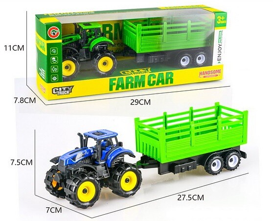 Wiky Vehicles Traktor s vlečkou 27,5 cm - W033041 - expresní doprava