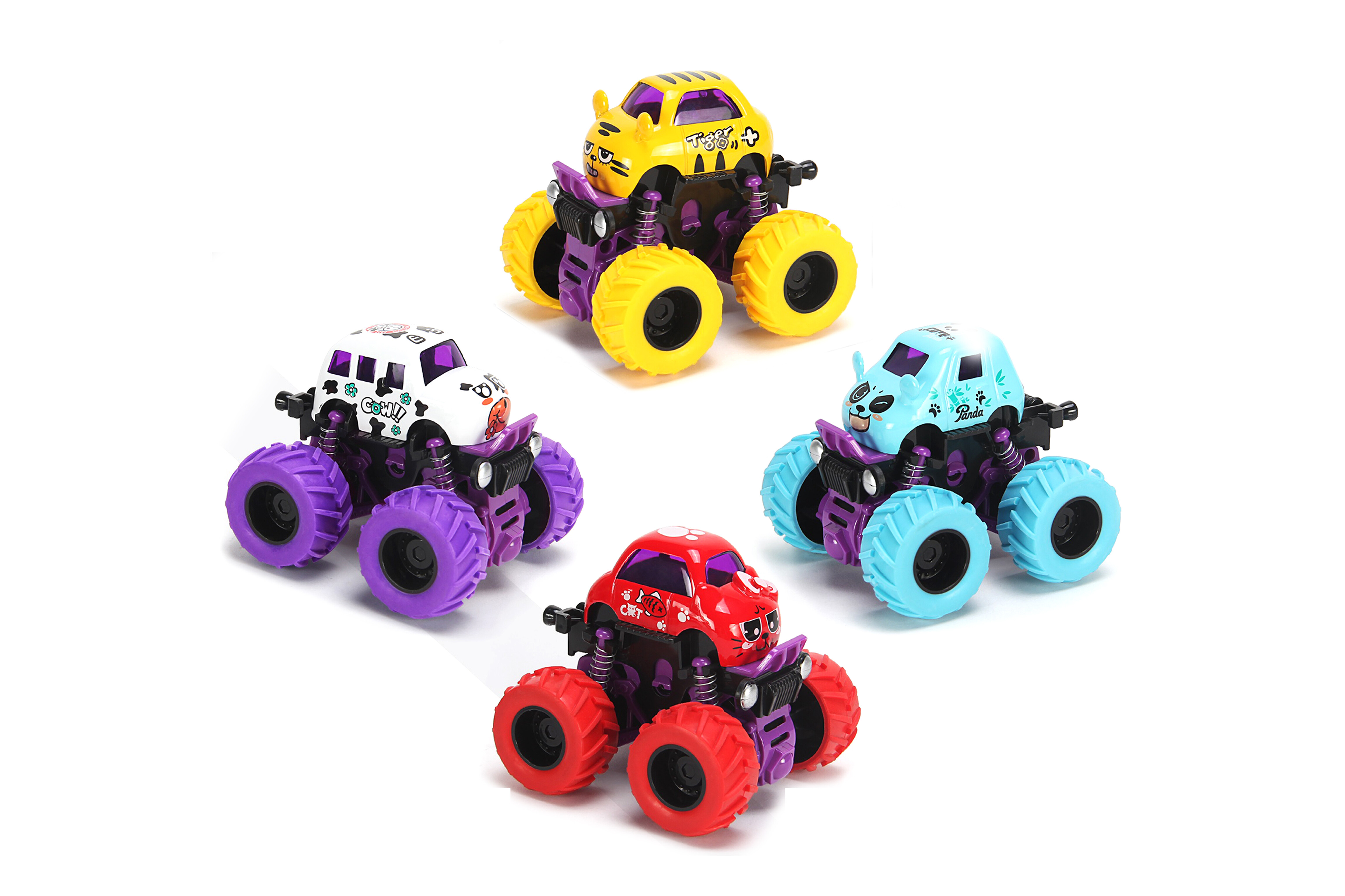 Wiky Vehicles Auto Bigfoot mini 9 cm kov - W033105 - expresní doprava